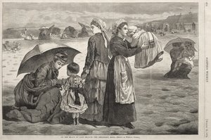 A Long Branch-i strandon – A gyermekek órája alkotó: Winslow Homer