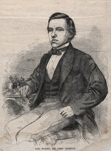 Paul Morphy, a sakkbajnok, 1859. alkotó: Winslow Homer