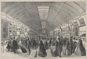 A Vásár Képgalériája, a Tizennegyedik utcai épület. alkotó: Winslow Homer