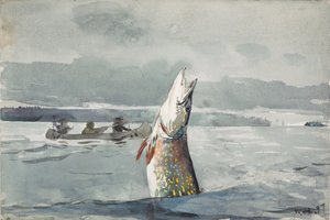 Szent János -tó alkotó: Winslow Homer