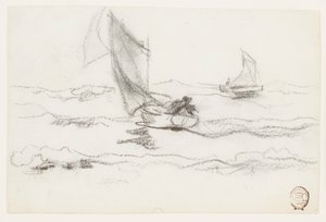 Vitorlás hajók alkotó: Winslow Homer