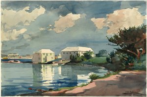 Sós medence, Bermuda alkotó: Winslow Homer