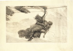 Mentve, 1889. alkotó: Winslow Homer