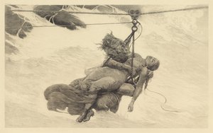 Mentve, 1889 alkotó: Winslow Homer
