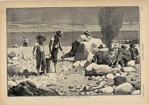 Tengerparti vázlatok - Egy kagylósütés alkotó: Winslow Homer