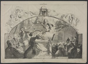 Látva az óévet, 1861. alkotó: Winslow Homer