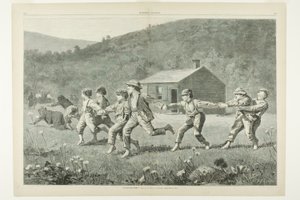 "Snap-the-Whip" alkotó: Winslow Homer