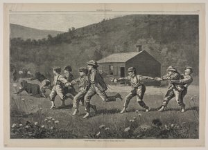 „Snap-the-Whip” alkotó: Winslow Homer