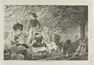 Tavaszi virágok alkotó: Winslow Homer