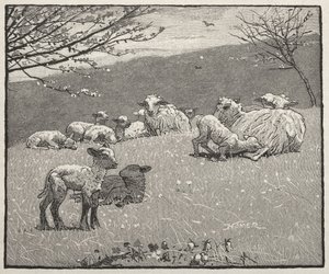 Tavaszi bárány alkotó: Winslow Homer