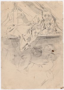 Study for Army Boots [verso], 1865. alkotó: Winslow Homer