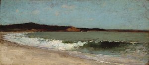 Study for Eagle Head, Manchester, Massachusetts, 1869 körül (olaj, fa) alkotó: Winslow Homer