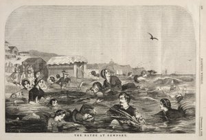 A newporti fürdők alkotó: Winslow Homer