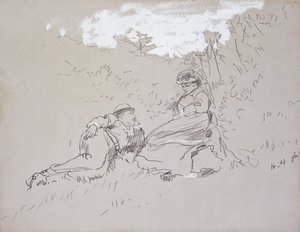 A nászút, 1875 alkotó: Winslow Homer