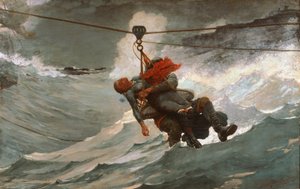 Mentőkötél alkotó: Winslow Homer