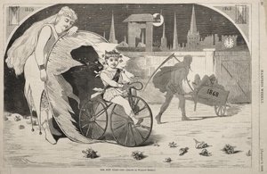 Az új év - 1869 alkotó: Winslow Homer