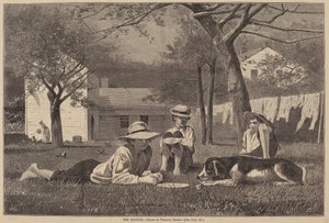 The Nooning, 1873-ban jelent meg. alkotó: Winslow Homer