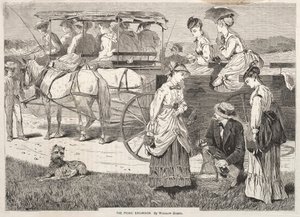 A piknik kirándulás alkotó: Winslow Homer