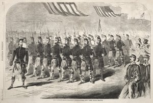 A 79. ezred (Highlanders) – New York állami milícia alkotó: Winslow Homer