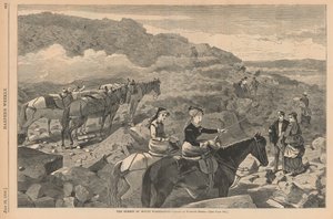 A Mount Washington csúcsa, a Harper’s Weekly 1869. július 10-i számából alkotó: Winslow Homer