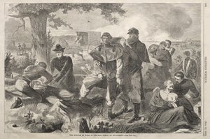 A sebész munka közben a hátországban egy ütközet alatt alkotó: Winslow Homer
