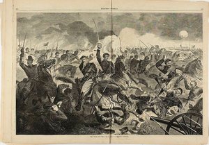 Az Unióért vívott háború, 1862-A lovassági roham alkotó: Winslow Homer