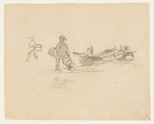 Két halász, Anglia alkotó: Winslow Homer