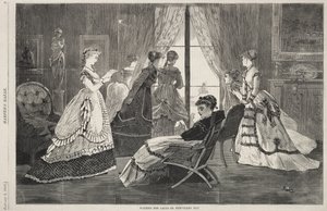 Hívások várakozása újév napján alkotó: Winslow Homer