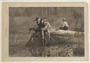 Kapásra várva alkotó: Winslow Homer