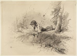 Kapásra várva alkotó: Winslow Homer