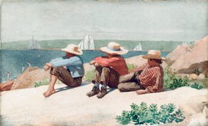 Nézem a hajókat, Gloucester alkotó: Winslow Homer