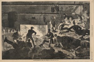 Téli negyed a táborban alkotó: Winslow Homer
