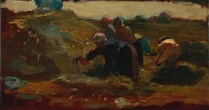 Nők a mezőn, 1867. alkotó: Winslow Homer
