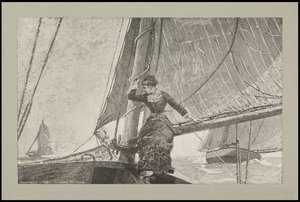 Vitorlás lány, 1880 alkotó: Winslow Homer