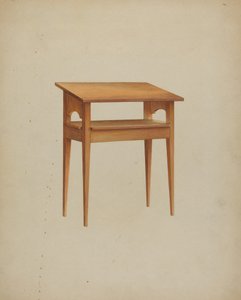 Shaker étkezőasztal, c. 1937.