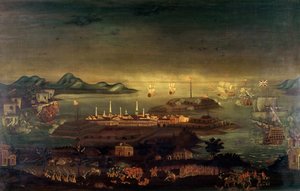 Bunker Hill-i csata, 1775. június 17. (olaj)