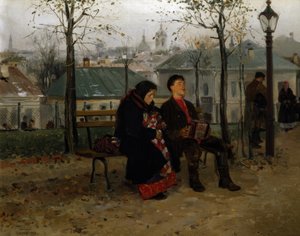 A körúton alkotó: Wladimir Jegorowitsch Makowski