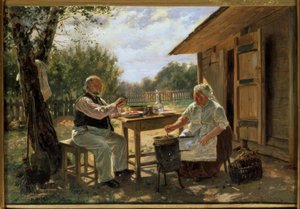 Lekvárfőzéskor alkotó: Wladimir Jegorowitsch Makowski