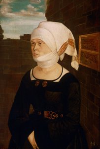 Margaret Hundertpfundt portréja alkotó: Wolf Huber