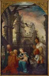 A mágusok imádása, 1521