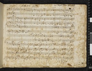 Add hozzá az MS 37764 f.1 vonósnégyest, D-dúr, K. 499 alkotó: Wolfgang Amadeus Mozart