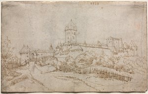 Kilátás a kastélyra (recto)