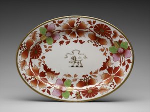 Tányér alkotó: Worcester Porcelain Manufactory