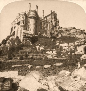 St. Michaels Mount, Bencés kolostor, Penzance, Cornwall, 1900. alkotó: Works and Sun Sculpture Studios
