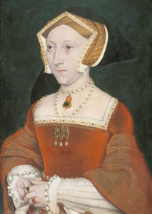 Jane Seymour portréja (1509-1537) alkotó: Workshop of Hans Holbein the Younger