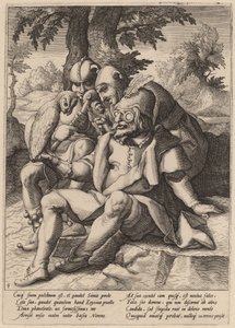 A Bolondok Bölcsessége alkotó: Workshop of Hendrick Goltzius, after Karel van Mander I