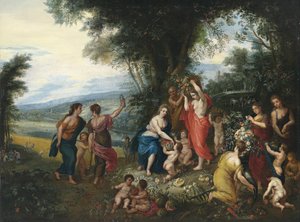 A nyár allegóriája alkotó: Workshop of Jan Brueghel the Elder