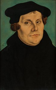 Diptichon Luther és felesége arcképével alkotó: workshop of Lucas Cranach the Elder