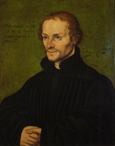 Philip Melanchthon alkotó: workshop of Lucas Cranach the Elder
