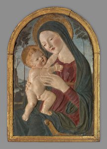 Madonna és gyermeke alkotó: Workshop of Neroccio de